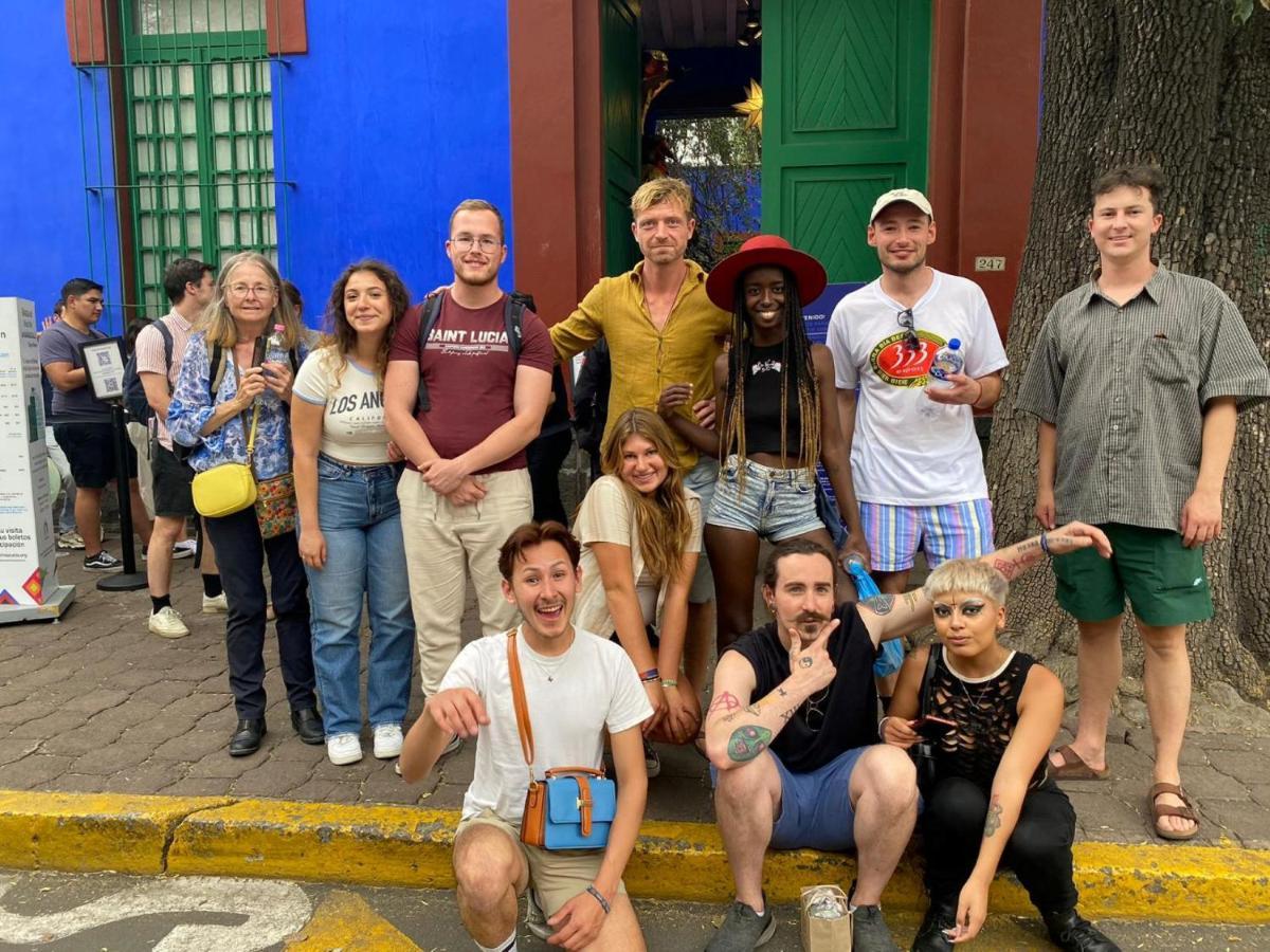 Barrio Downtown Mexico City Hostel Exteriör bild