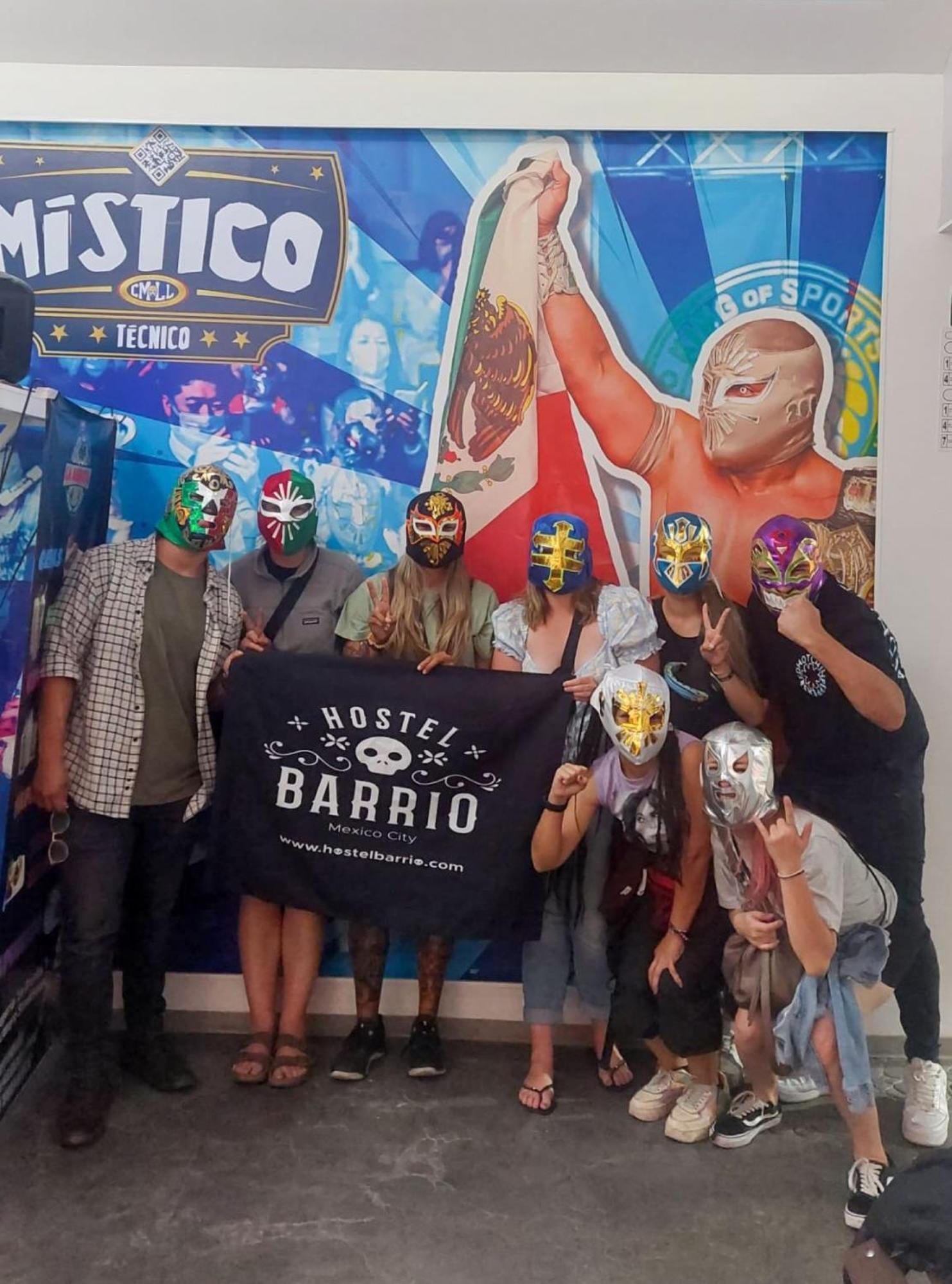 Barrio Downtown Mexico City Hostel Exteriör bild